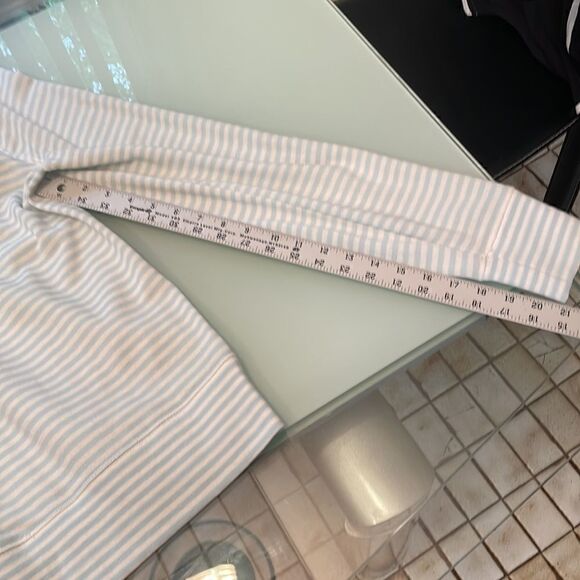 Gap hoodie white/blue stripe full zipper. - Picture 12 of 12